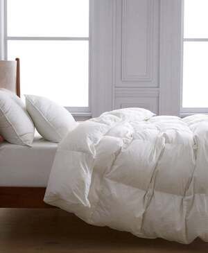 New QUINCE PREMIUM DUCK DOWN COMFORTER KING/CAL Duvet Insert Lightweight/58/$224
